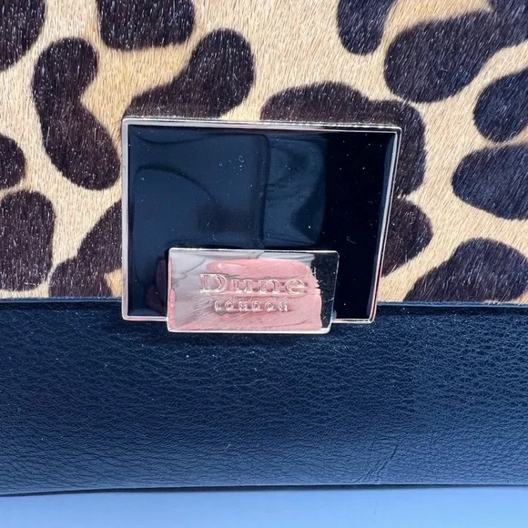 Dune London cheetah print leather purse - Picture 2 of 8